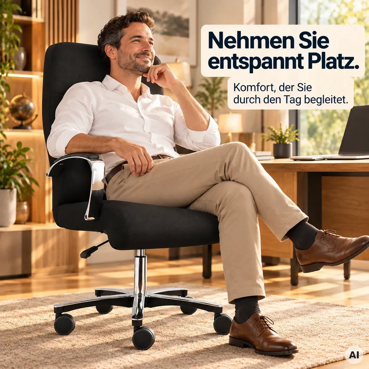 PETA Hochlehner - Ergonomischer XXL Chefsessel